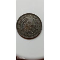 1898 south Africa 1 penny