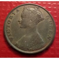 Британский Гонконг 1 цент 1866 г. #50708
