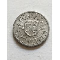 Австрия 50 грошей 1952