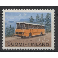 Финляндия 1971 г. Автомобили. Машины. Автобус. **