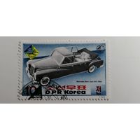 Корея 1985. Ярмарка марок "Юго-Запад '85" - Зиндельфинген, Германия. Автомобили
