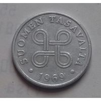 1 пенни, Финляндия 1969, 1970 г.