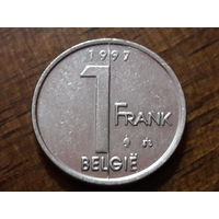Бельгия 1 франк 1997