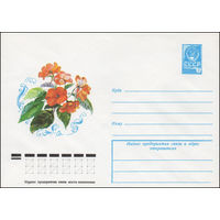 Художественный маркированный конверт СССР N 13224 (18.12.1978) [Бальзамин]