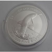 Австралия 2020 серебро (1 oz) "Дельфин"