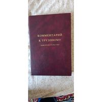 Комментарий к Трудовому кодексу Республики Беларусь. 2006 г.