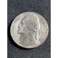 США 5 центов 2001  D