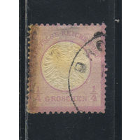 Германия Имп 1872 Герб Большой щит Зона марки Стандарт #16