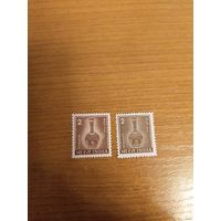 Индия 2 разных выпуска различная печать без названия валюты искусство чистые MNH** (1-7)