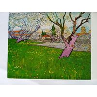 Ван Гог. Вид на Арль с цветущими деревьями. Издание Нидерландов