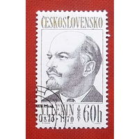 Чехословакия. Ленин. ( 1 марка ) 1970 года. 7-4.