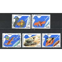Космос Куба 1982 год 5 марок