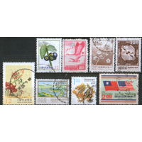Подборка из 8 марок Тайваня