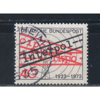 Германия ФРГ 1973 50 летие Интерпола #759
