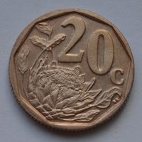ЮАР, 20 центов 2007 г.