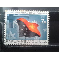 Папуа Новая Гвинея, 1972. Флаги Папуа Новой Гвинеи и Австралии