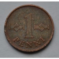 Финляндия, 1 пенни 1966 г.