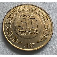 Аргентина 50 сентаво, 1997 50 лет правам женщин на голосование  3-2-29