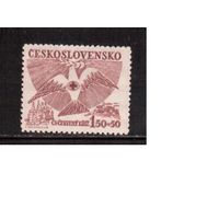 Чехословакия-1949,(Мих.599) , ** ,   Красный Крест