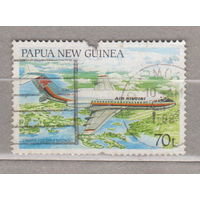 Авиация самолеты Папуа Новая-Гвинея 1987  лот 3 менее 8 % от каталога