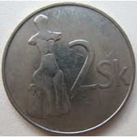 Словакия 2 кроны 1993 г. (a)