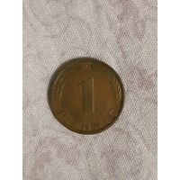 Германия 1 Pfennig 1975