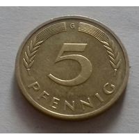 5 пфеннигов, Германия 1995 G