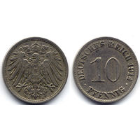 10 пфеннигов 1914 A, Германия, Берлин