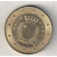 Мальта 50 евроцент 2008