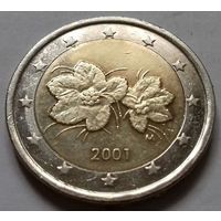 2 евро, Финляндия 2001 г.