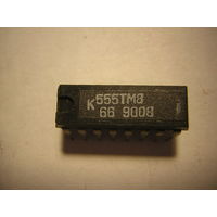 Микросхема К555ТМ8 цена за 1шт.