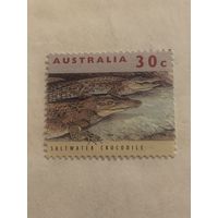 Австралия 1994. Saltwater crocodile