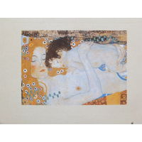 Климт живопись открытка 12х17 см