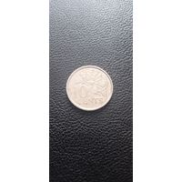 Тринидад и Тобаго 10 центов 1999 г.