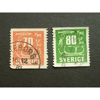 Швеция 1957. Наскальные рисунки