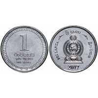 Шри Ланка 1 Рупия 2017