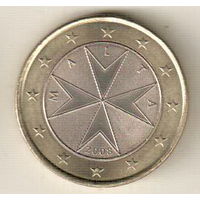 Мальта 1 евро 2008