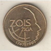 Словения 5 толар 1997 250 лет со дня рождения Зигмунда Зоиса