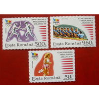 Румыния. Спорт. ( 3 марки ) 1995 года. 8-5.