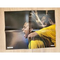 Плакат футбол_Робиньо/Фабиану