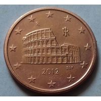 5 евроцентов, Италия  2012 г.