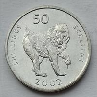 Сомали 50 шиллингов 2002 г.