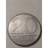 20 злотый Польша 1986