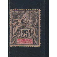 Fr Колонии Новая Каледония 1882 Вып Мореплавание и Торговля Стандарт #45