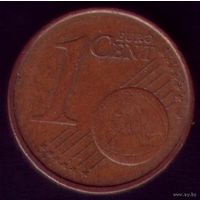 1 евроцент 2002 год Германия А