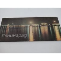 Наббор из 10 открыток (9х21см) "Ленинград" 1982г.