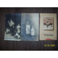 3 открытки Польша до 1928 года