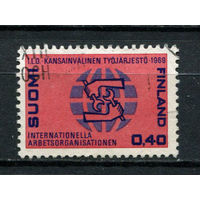Финляндия - 1969 - 50-летие Международной организации труда - [Mi. 660] - полная серия - 1 марка. Гашеная.  (Лот 174AO)