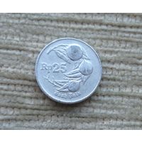 Werty71 Индонезия 25 рупий 1993