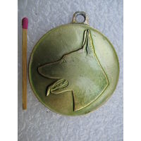 Медаль собачья. жетон участника